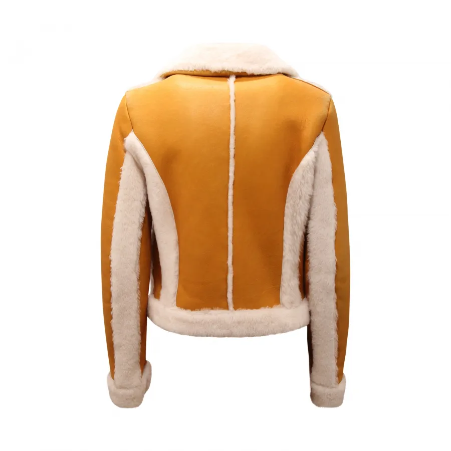 3209AV MONTONE DONNA BLUMARINE WOMAN SHEARLING JACKET