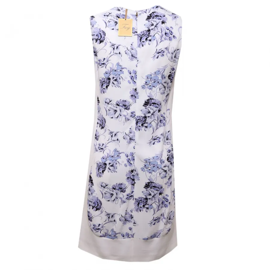 3923AC abito donna FAY vestito smanicato violet sleeveless dress women