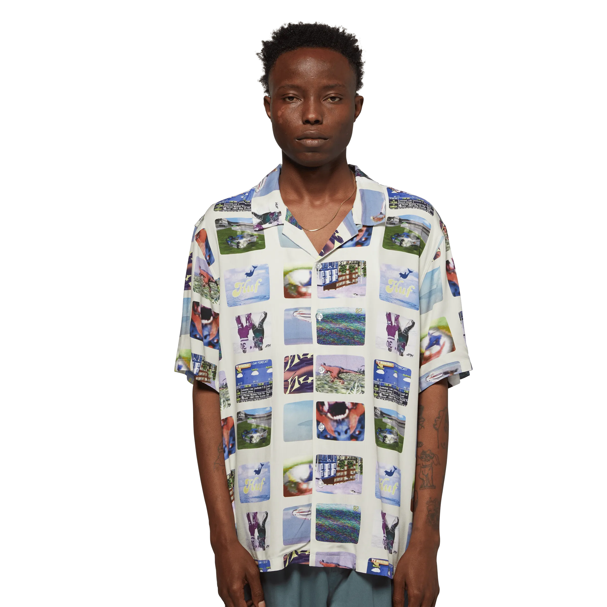 500 Channels S S Resort Shirt