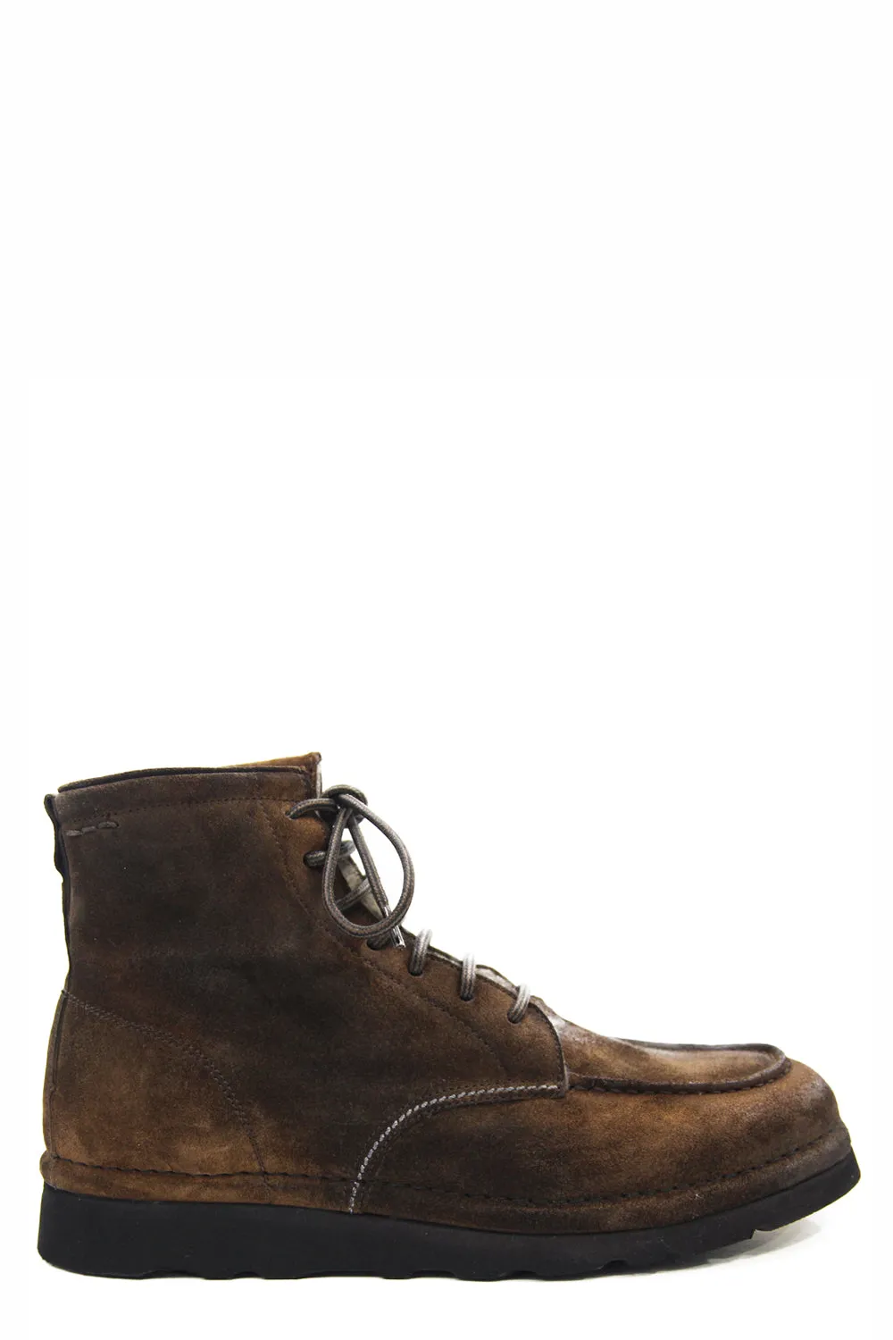 ALEXANDER HOTTO Scarpe stringate con pelliccia