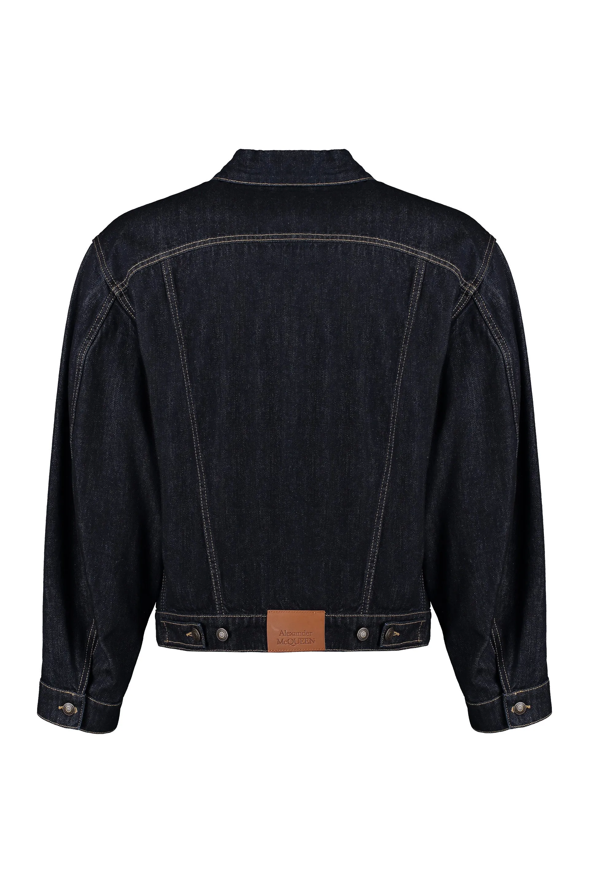 Alexander McQueen Giacca in denim