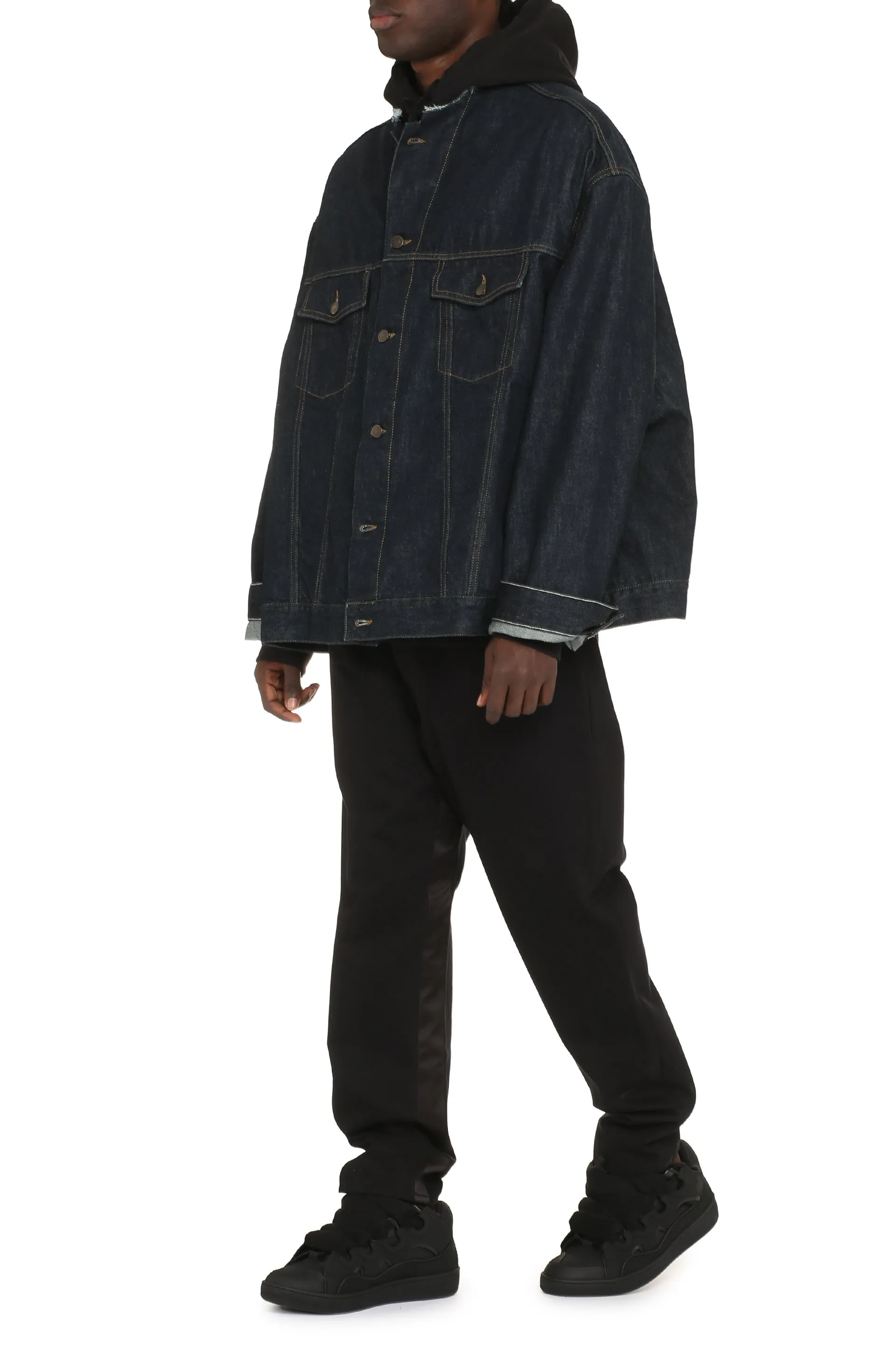 Alexander McQueen Giacca in denim