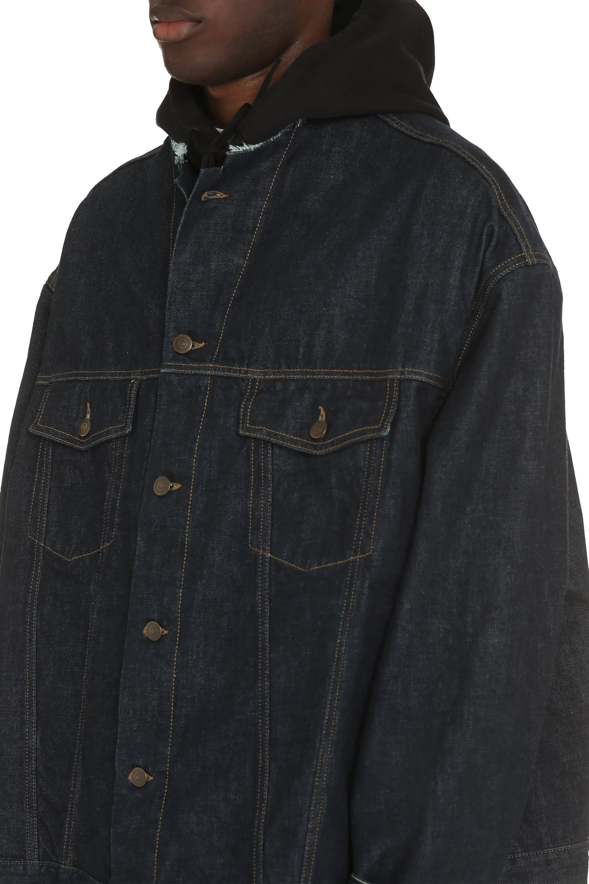 Alexander McQueen Giacca in denim