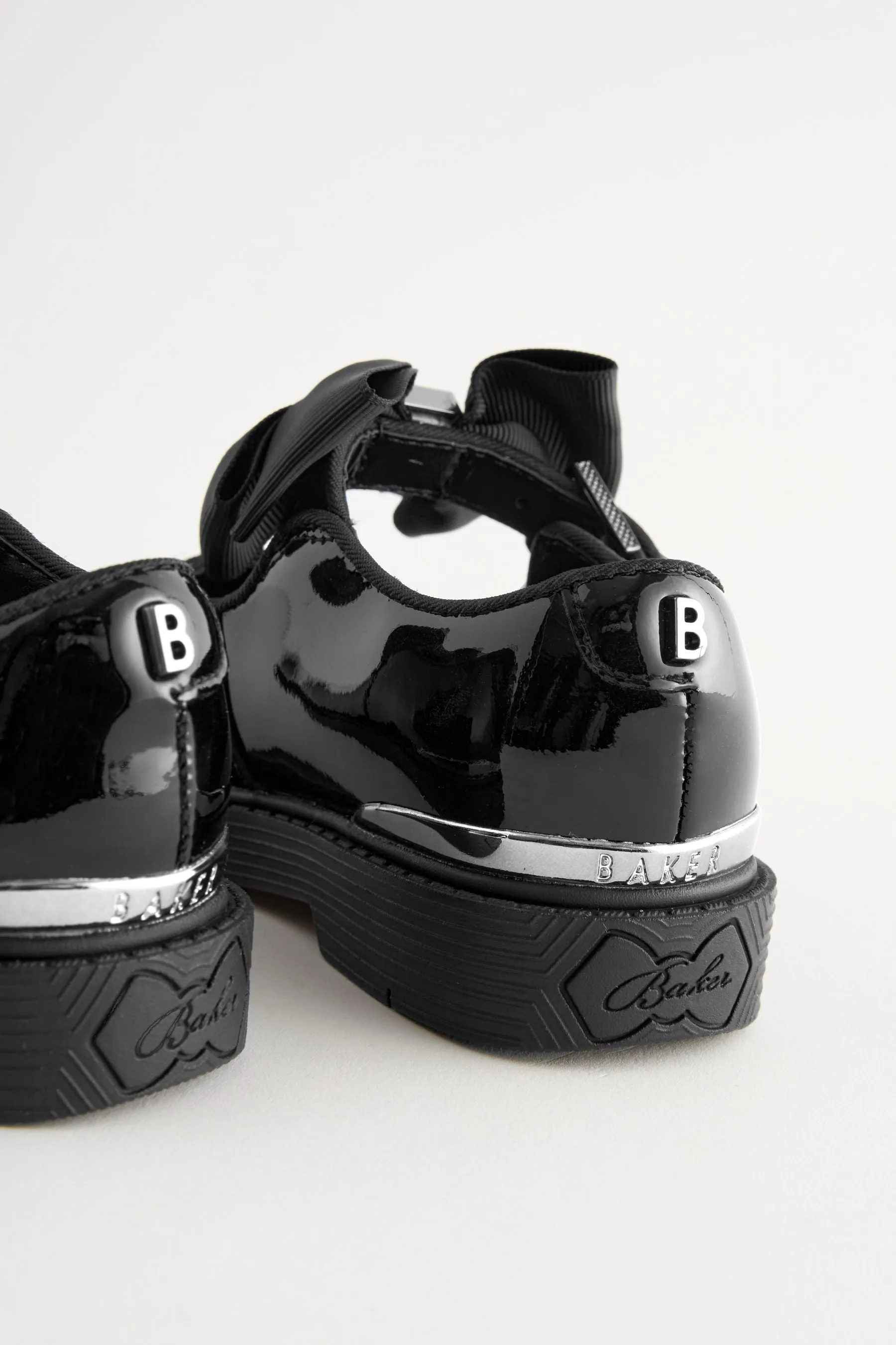 Baker by Ted Baker bambine Rientro a scuola Mary Jane Nero - Scarpe con Fiocco    