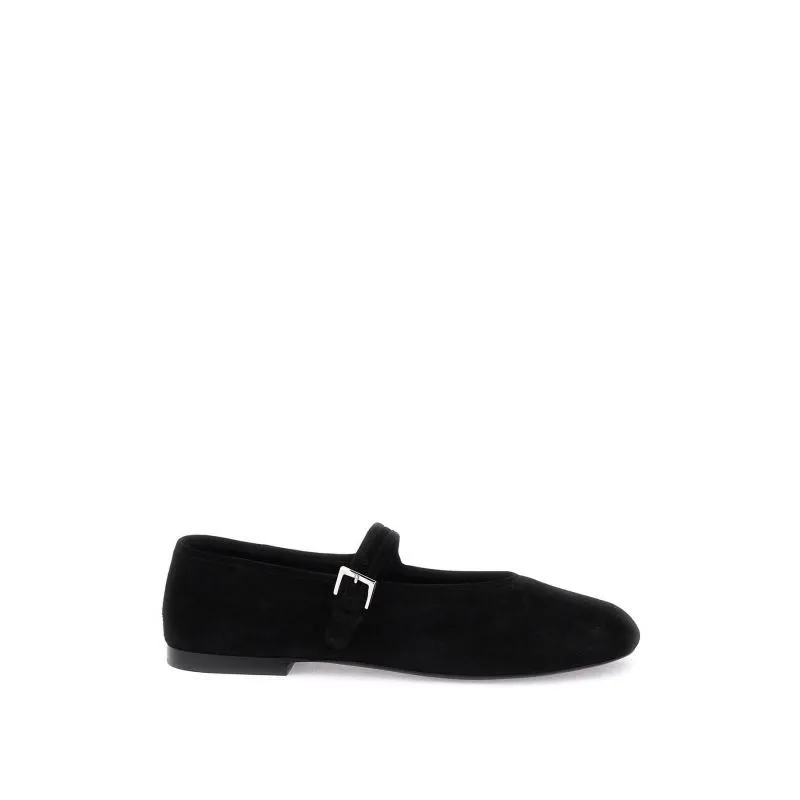 Ballerine MJ in pelle scamosciata