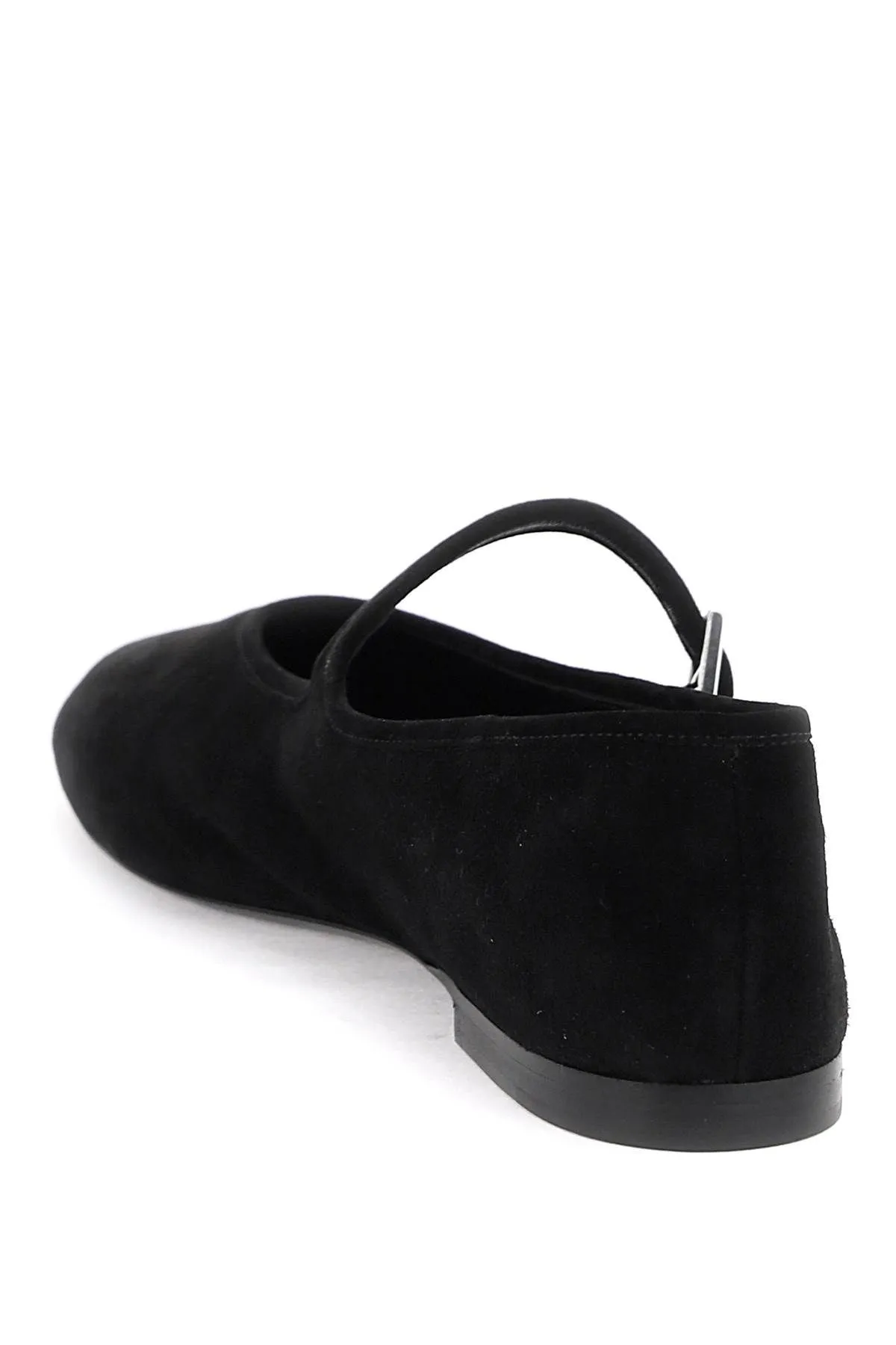 Ballerine MJ in pelle scamosciata