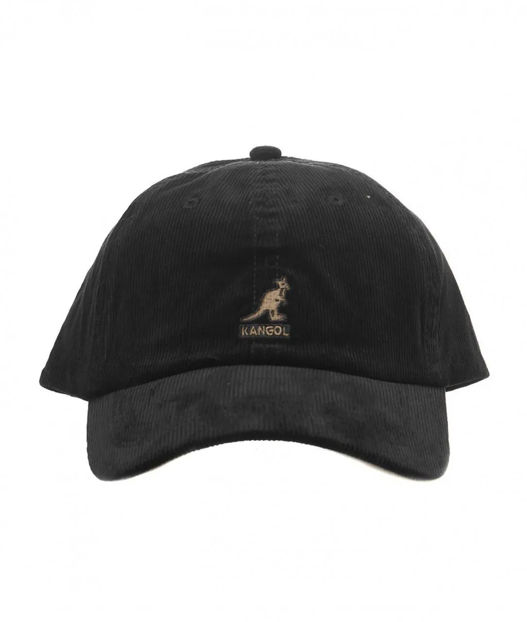Baseball cap in velluto nero nero