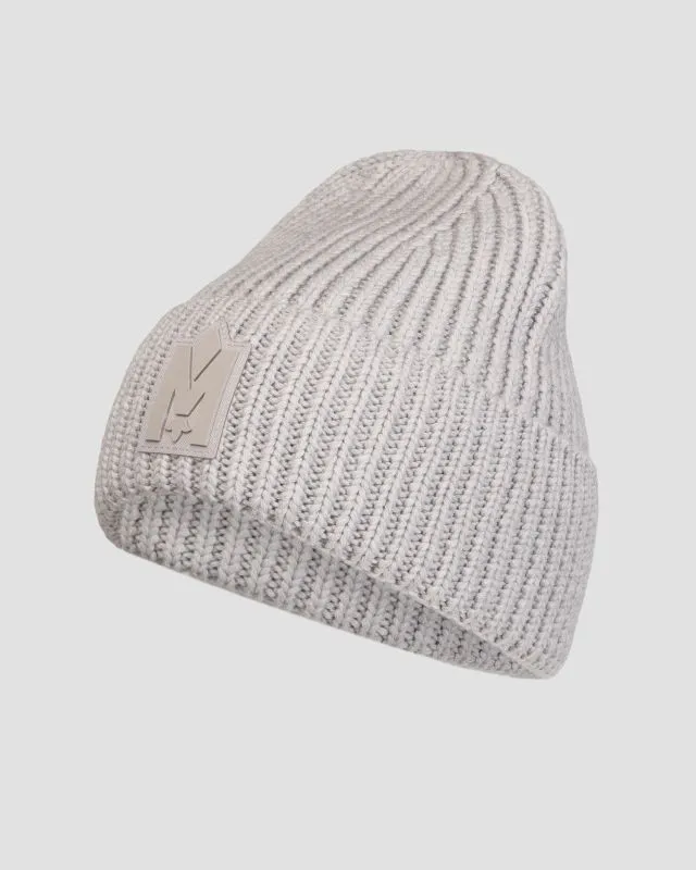 Berretto grigio in lana unisex Mackage Jude-mz
