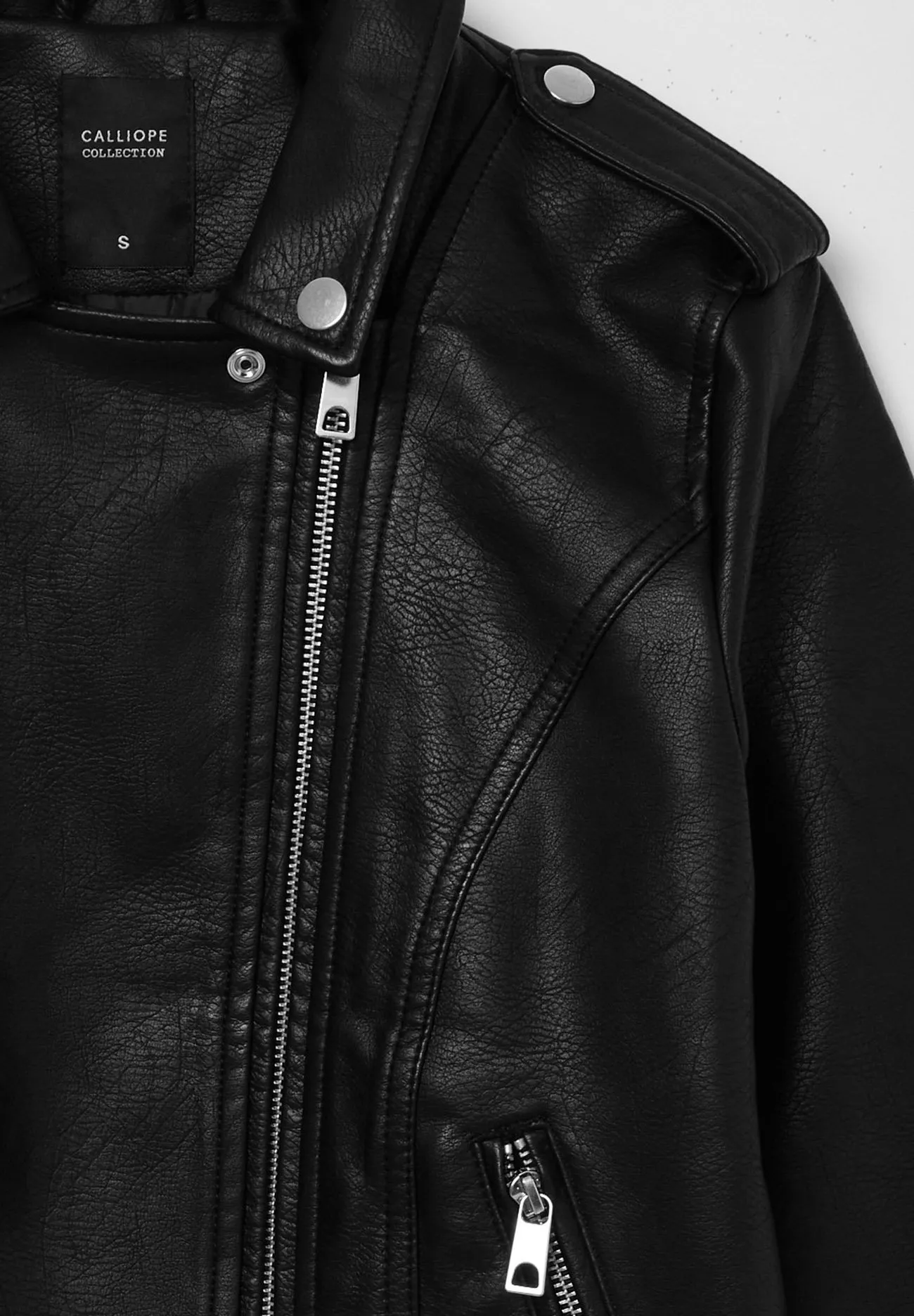 BIKER EFFETTO - Giacca in similpelle