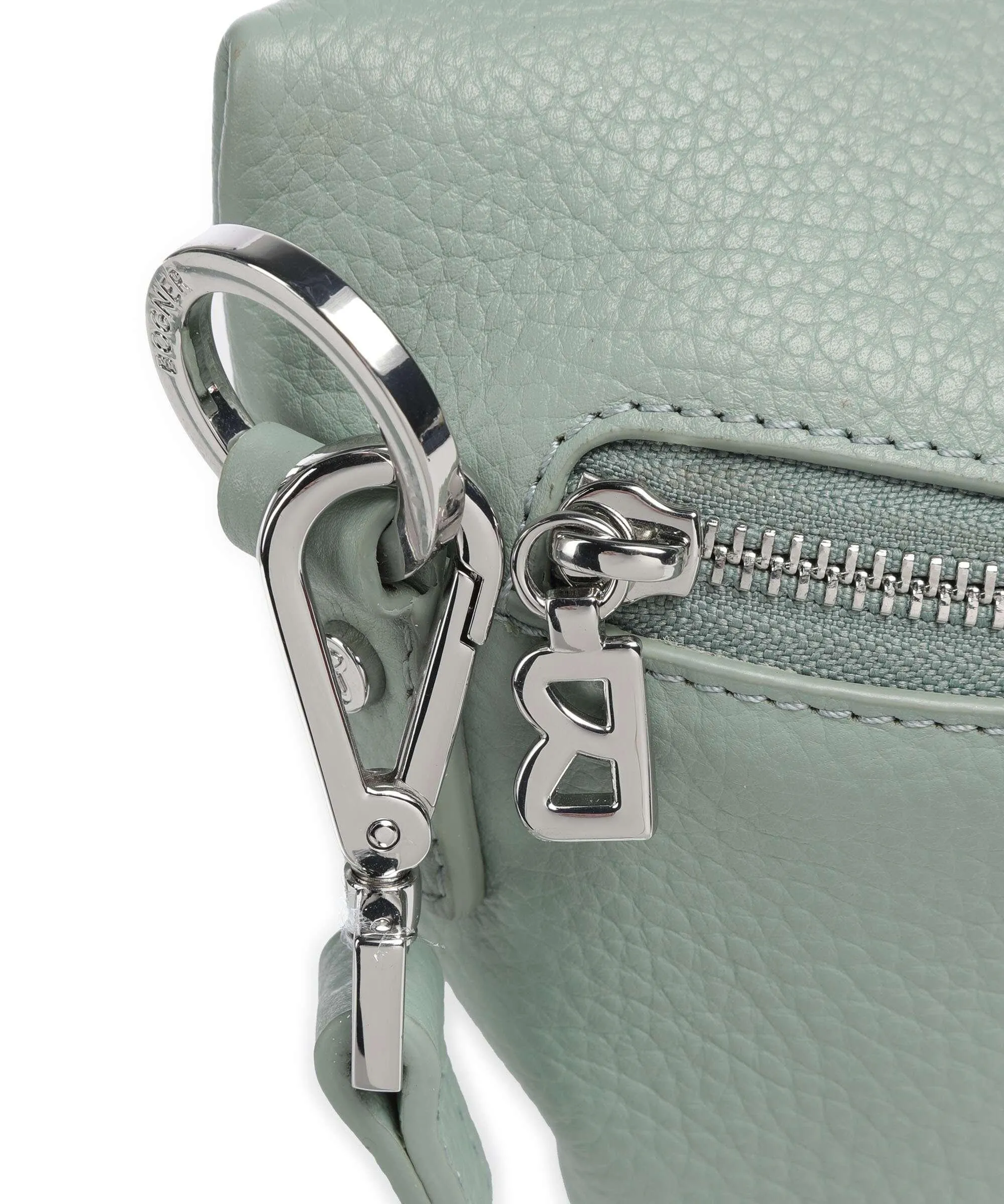  Bogner Andermatt Sina Borsa a tracolla pelle granulata verde menta  