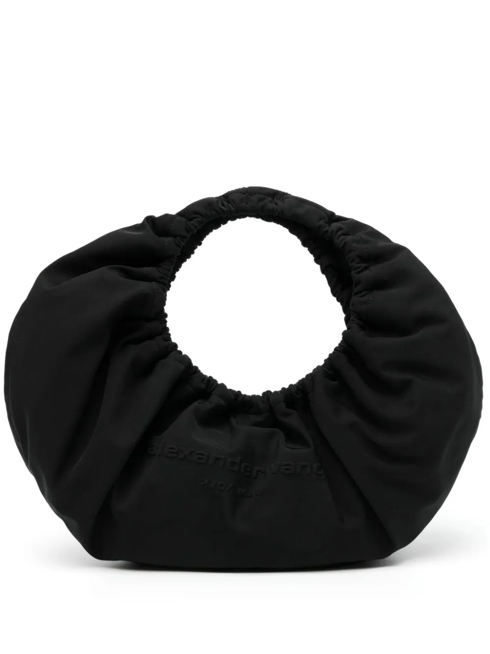 Borsa a mano Crescent media in nero - donna