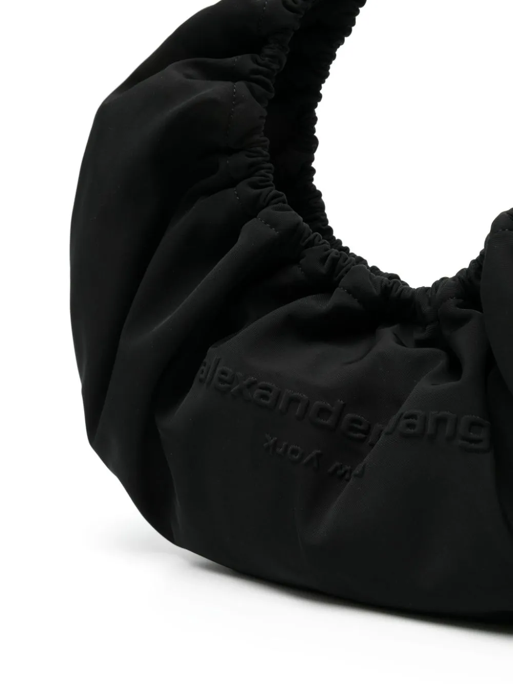 Borsa a mano Crescent media in nero - donna