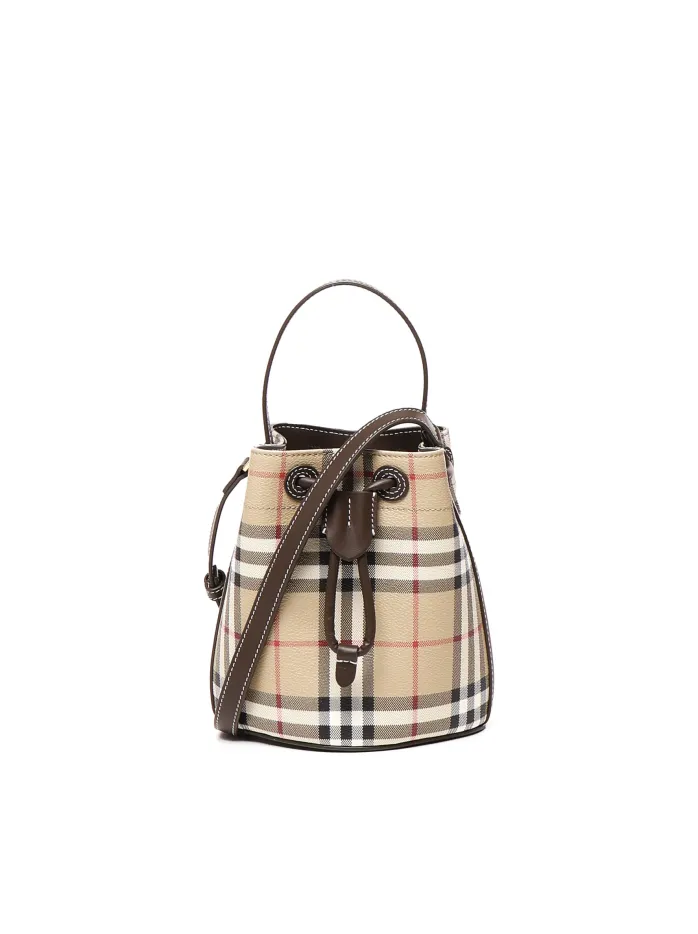 BORSA A SECCHIELLO CHECK MINI