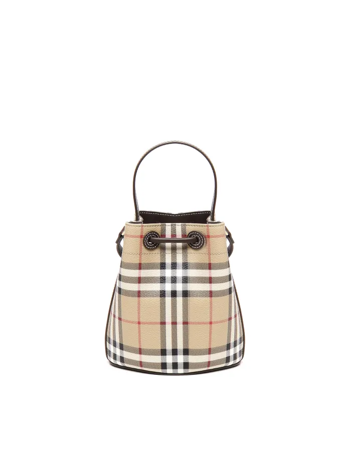 BORSA A SECCHIELLO CHECK MINI
