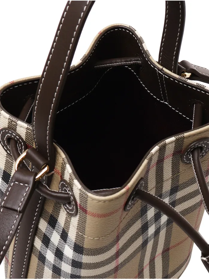 BORSA A SECCHIELLO CHECK MINI