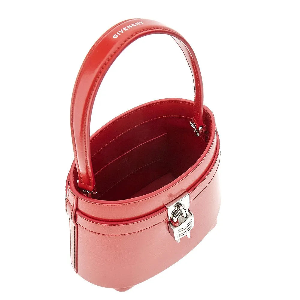 Borsa a secchiello 'Shark Lock' in pelle