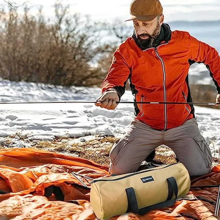 Borsa per unghie a martello, borsa per martello, picchetti portatili, chiodi, martello, borsa per attrezzi, picchetti da campegg