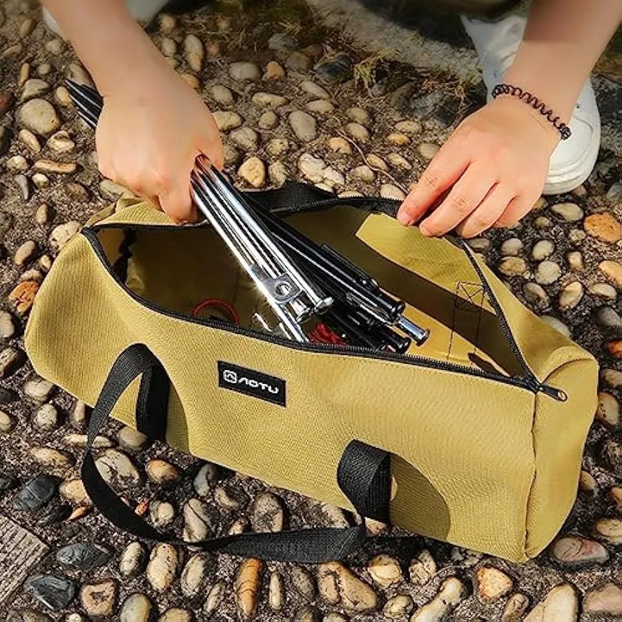 Borsa per unghie a martello, borsa per martello, picchetti portatili, chiodi, martello, borsa per attrezzi, picchetti da campegg