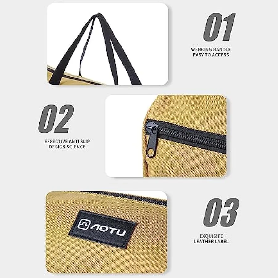 Borsa per unghie a martello, borsa per martello, picchetti portatili, chiodi, martello, borsa per attrezzi, picchetti da campegg