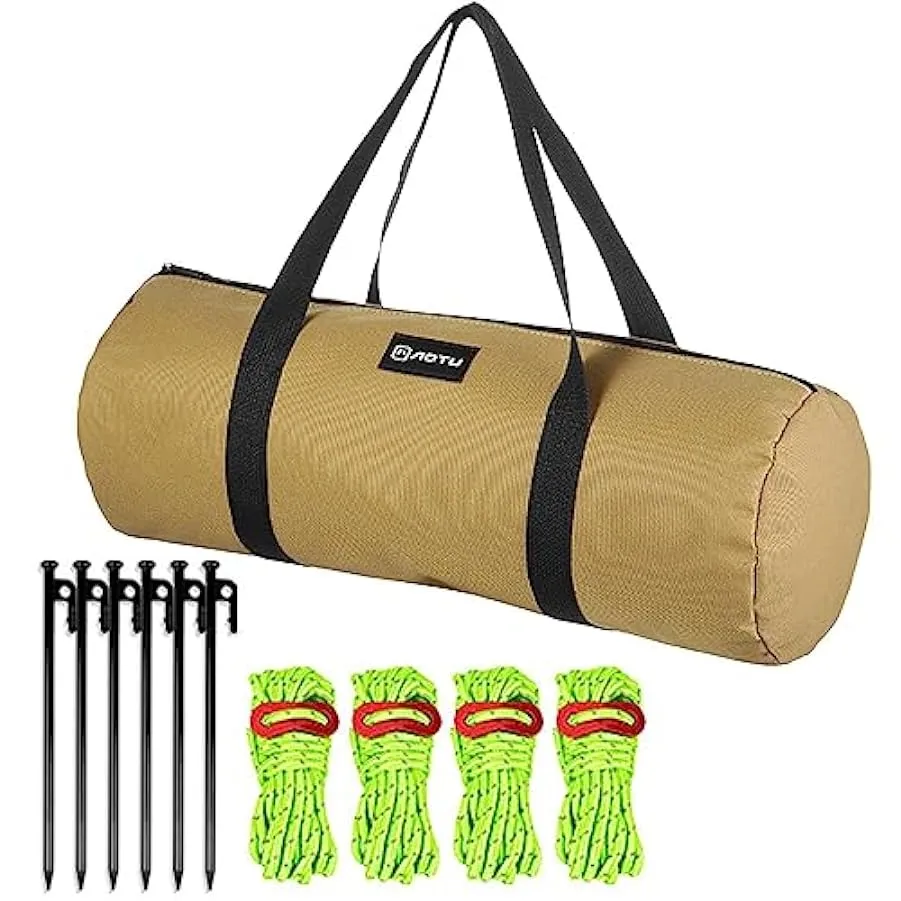 Borsa per unghie a martello, borsa per martello, picchetti portatili, chiodi, martello, borsa per attrezzi, picchetti da campegg