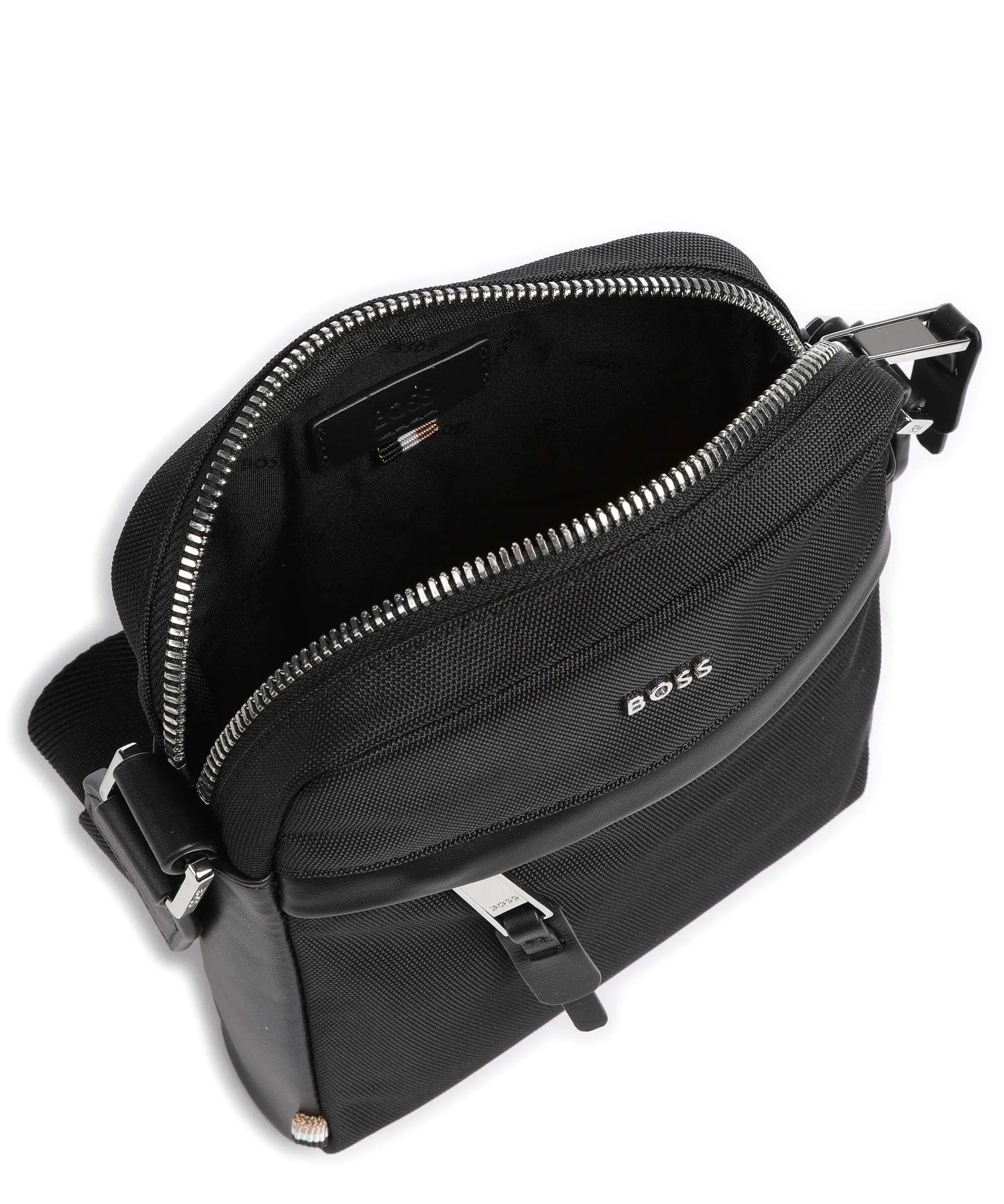  BOSS Highway Borsa a tracolla poliestere nero  
