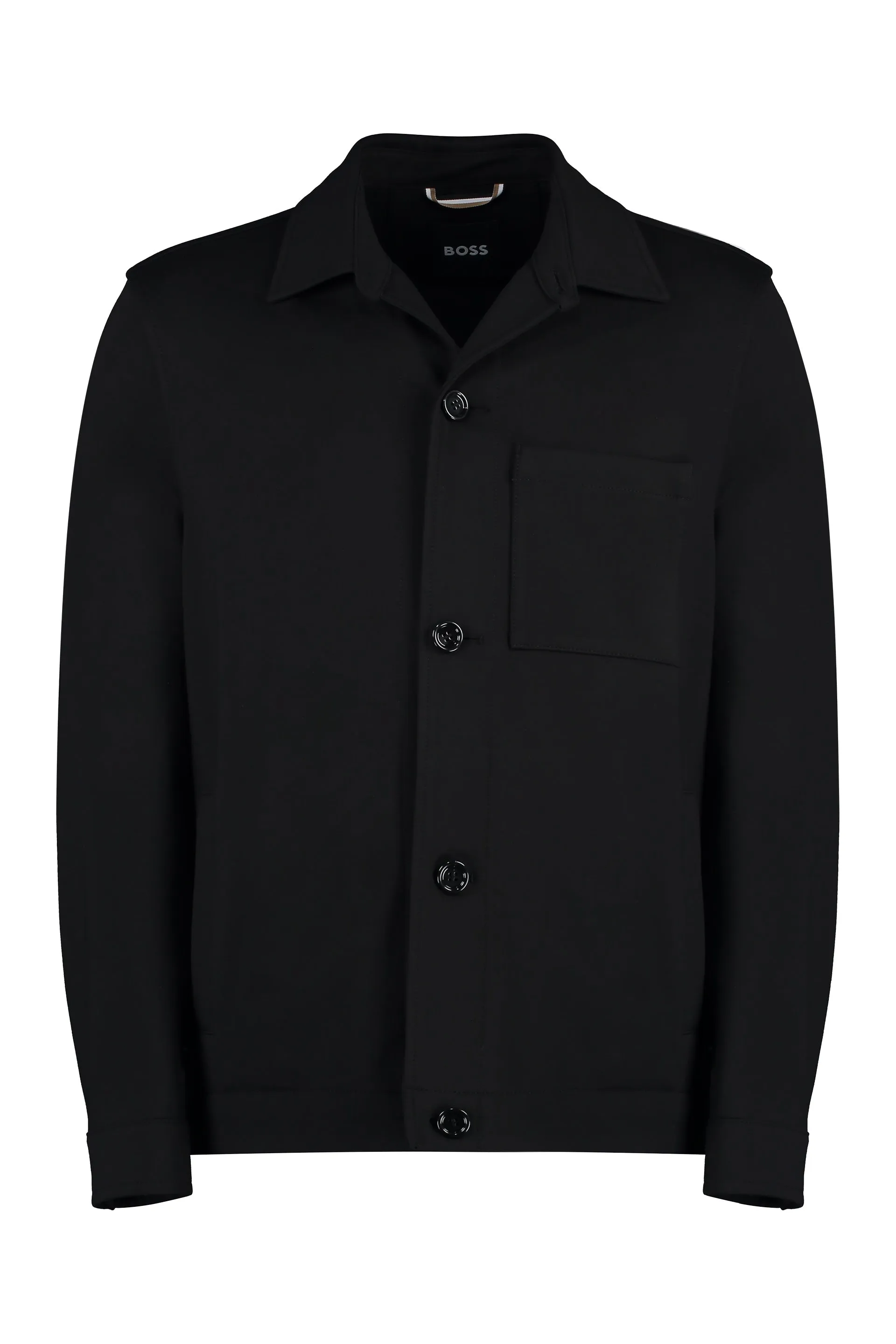 BOSS Overshirt in tessuto