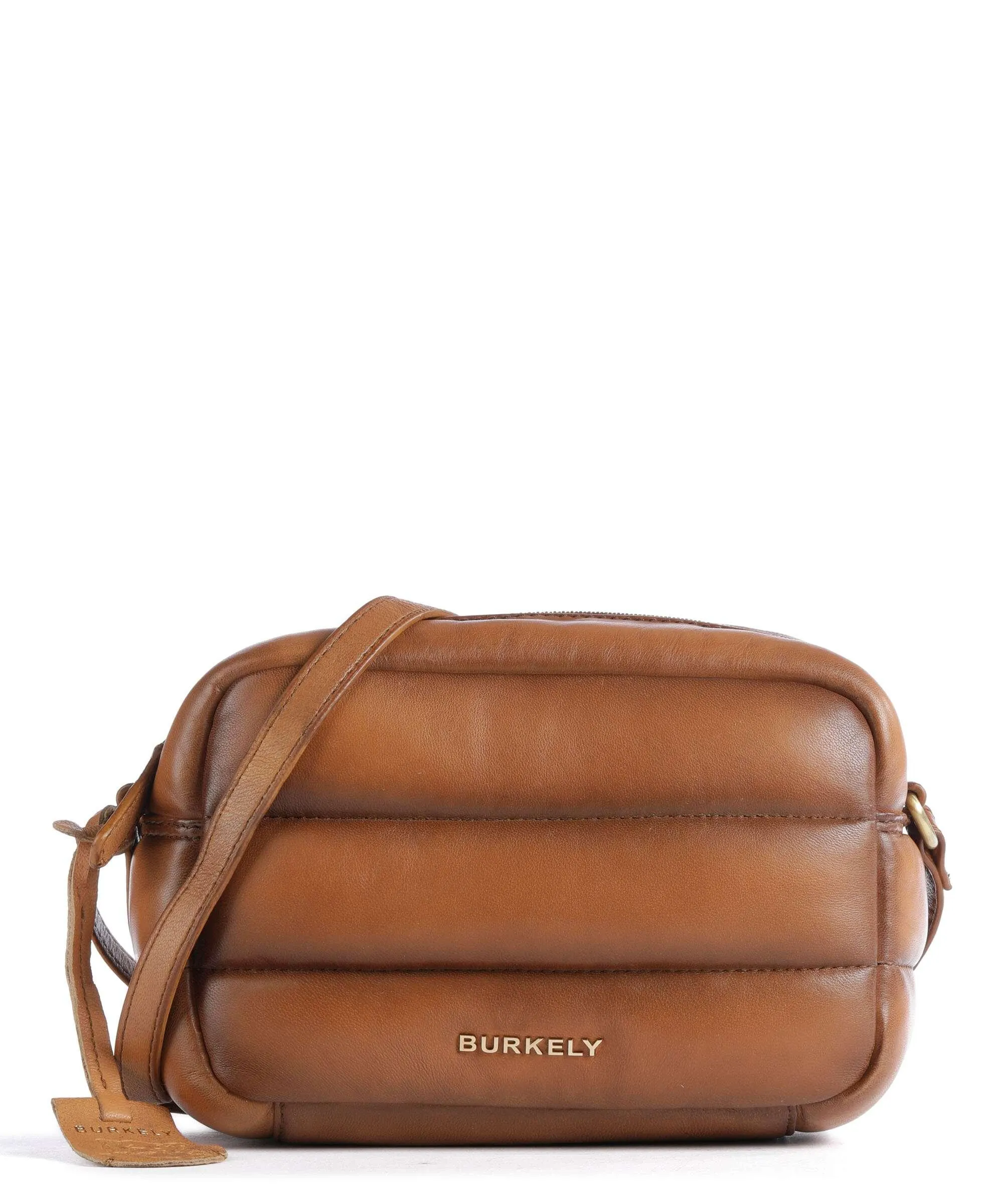  Burkely Drowsy Dani Borsa a tracolla pelle a grana fine marrone  