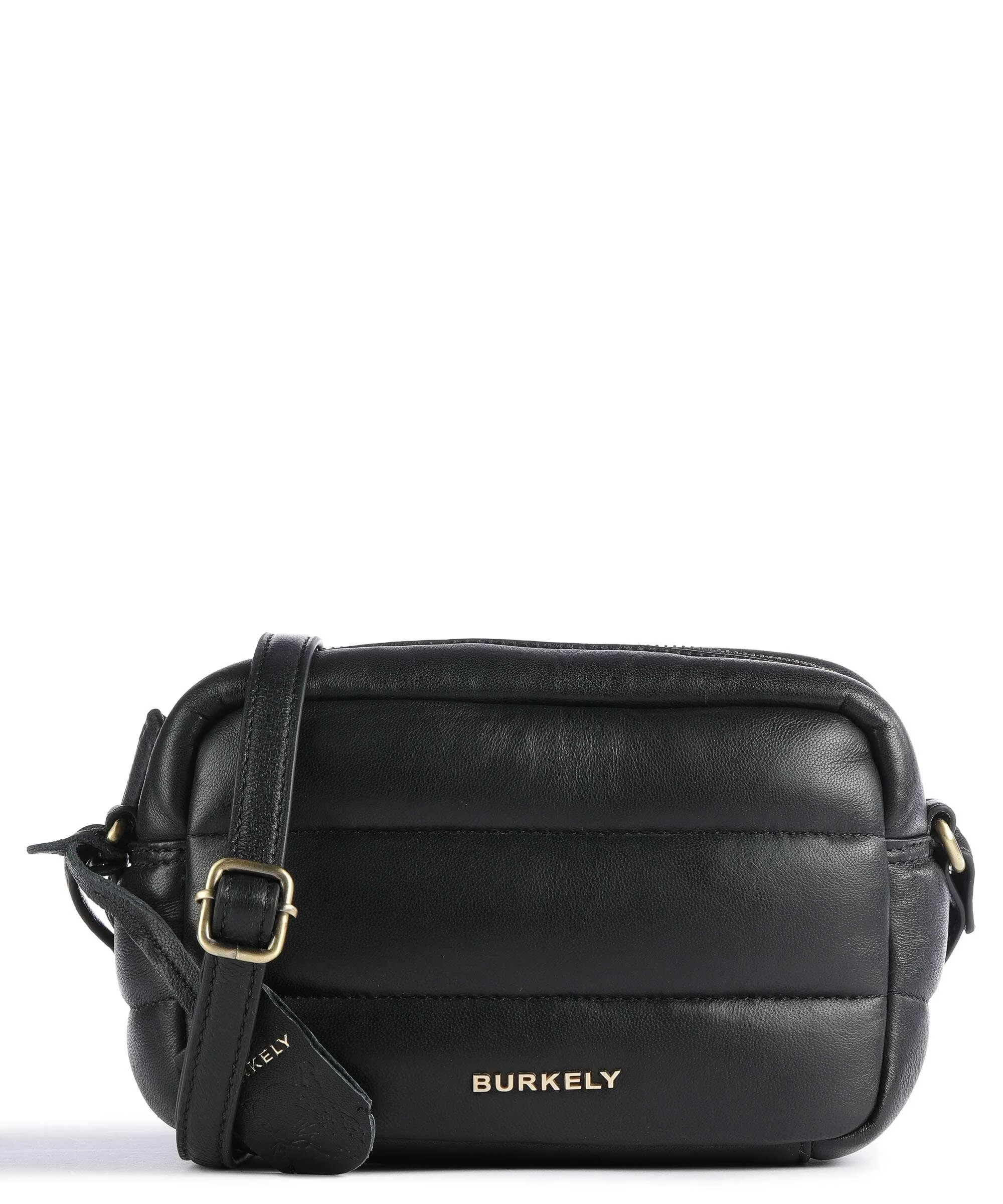  Burkely Drowsy Dani Borsa a tracolla pelle a grana fine nero  