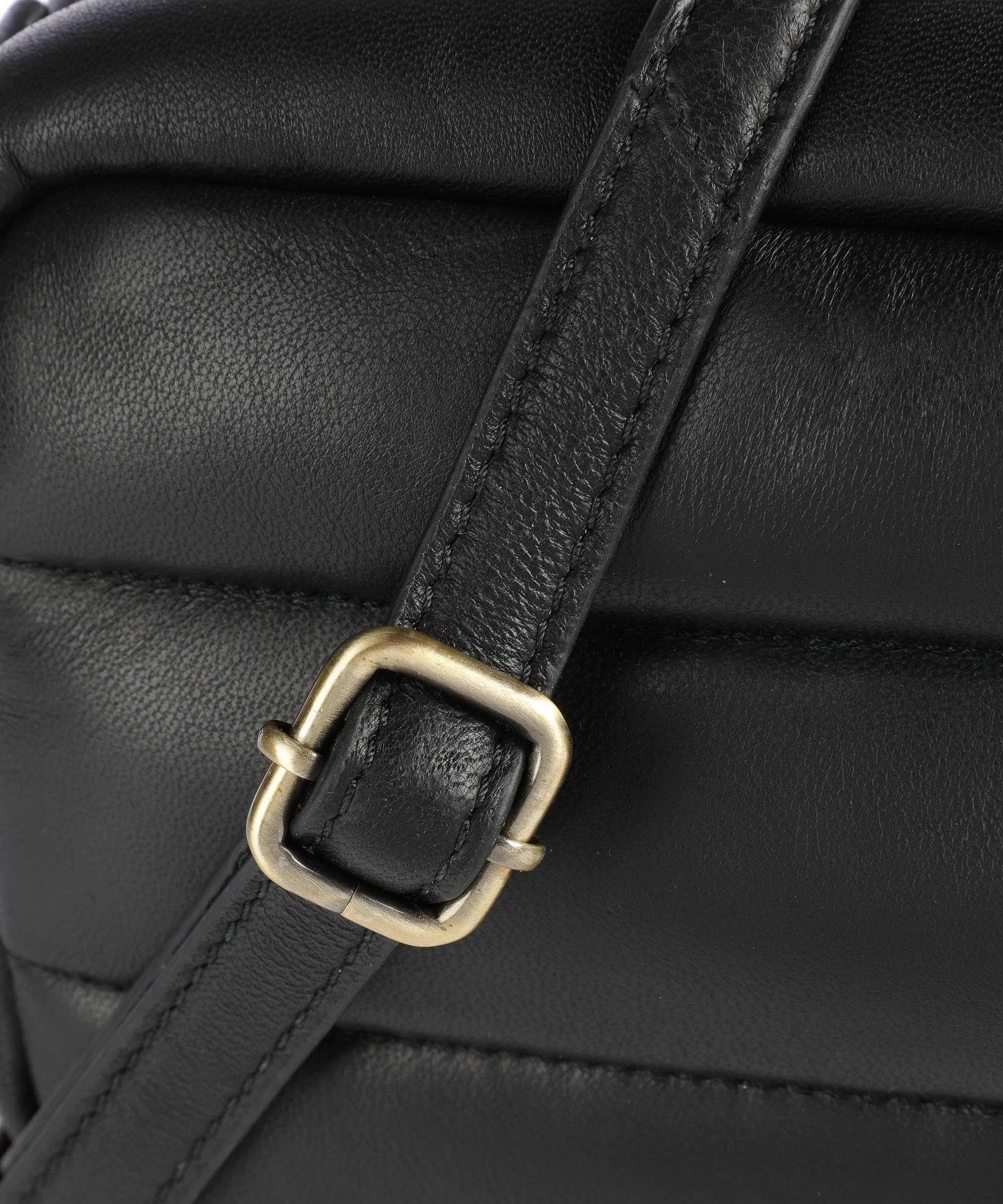  Burkely Drowsy Dani Borsa a tracolla pelle a grana fine nero  