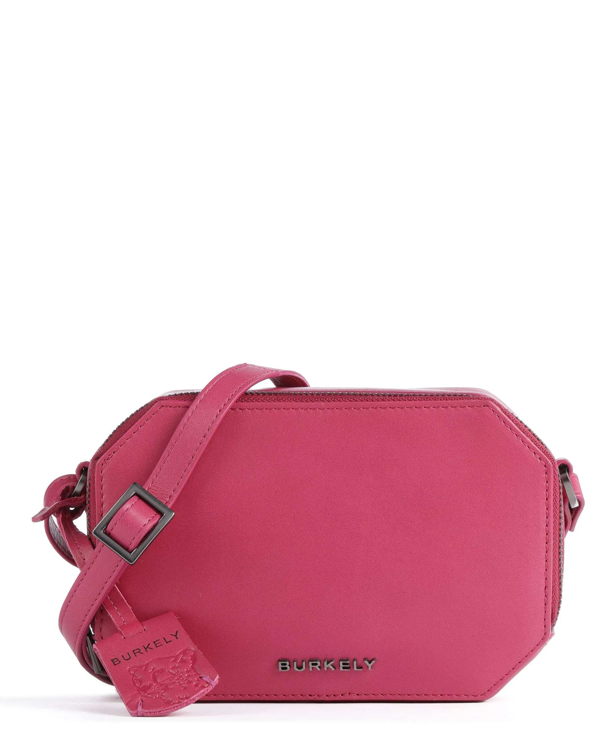  Burkely Nocturnal Nova Borsa a tracolla pelle a grana fine pink  
