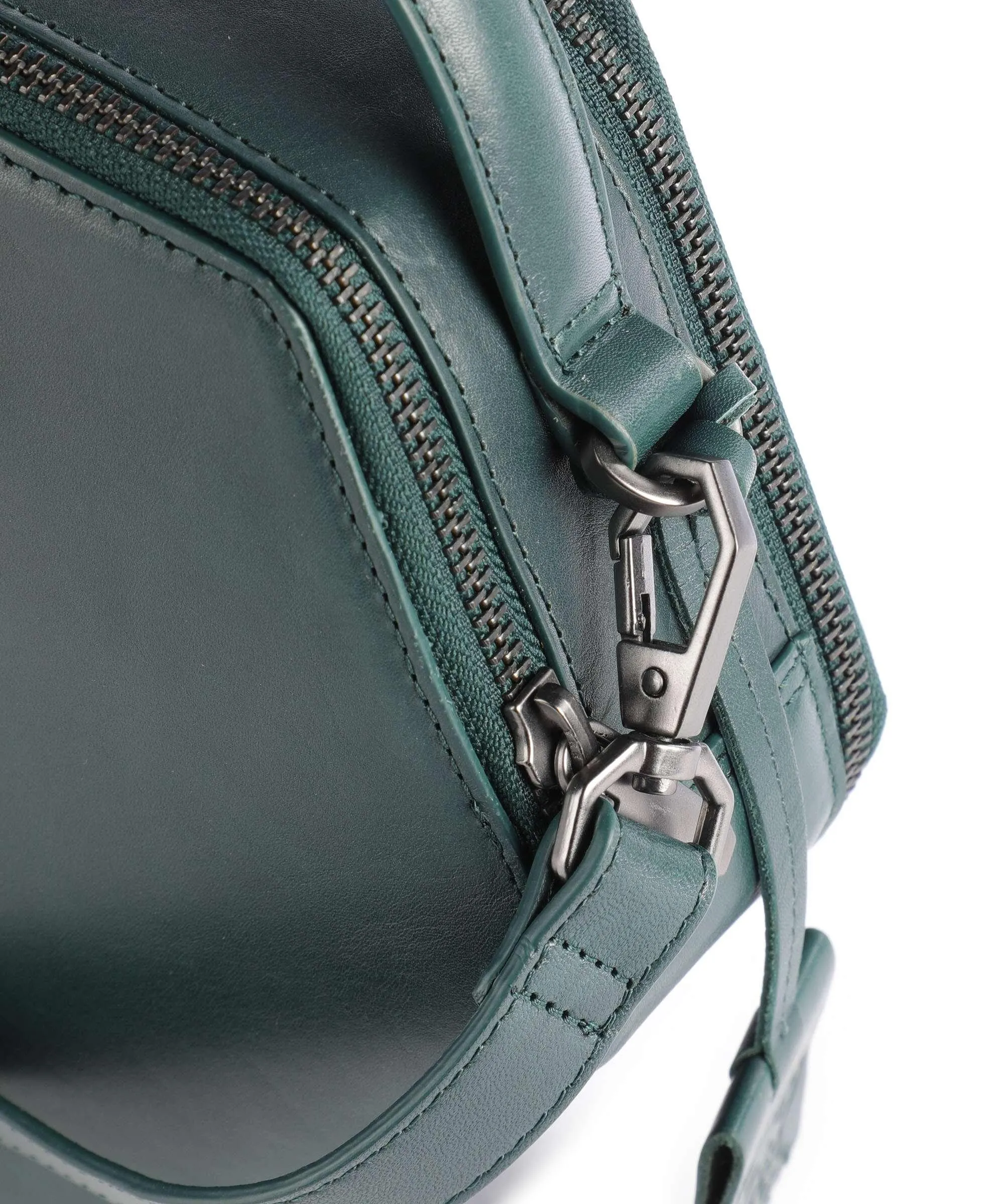  Burkely Nocturnal Nova Borsa a tracolla pelle a grana fine verde scuro  