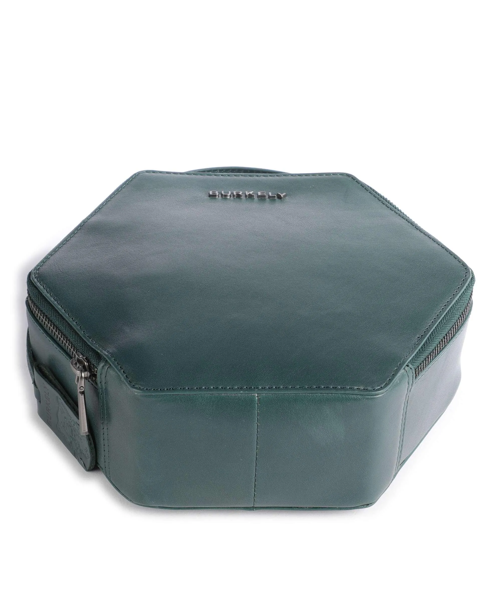  Burkely Nocturnal Nova Borsa a tracolla pelle a grana fine verde scuro  