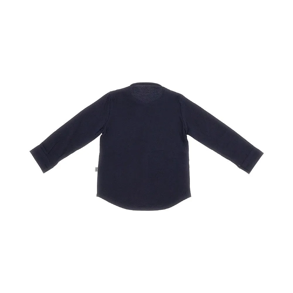 Camicia in jersey di cotone