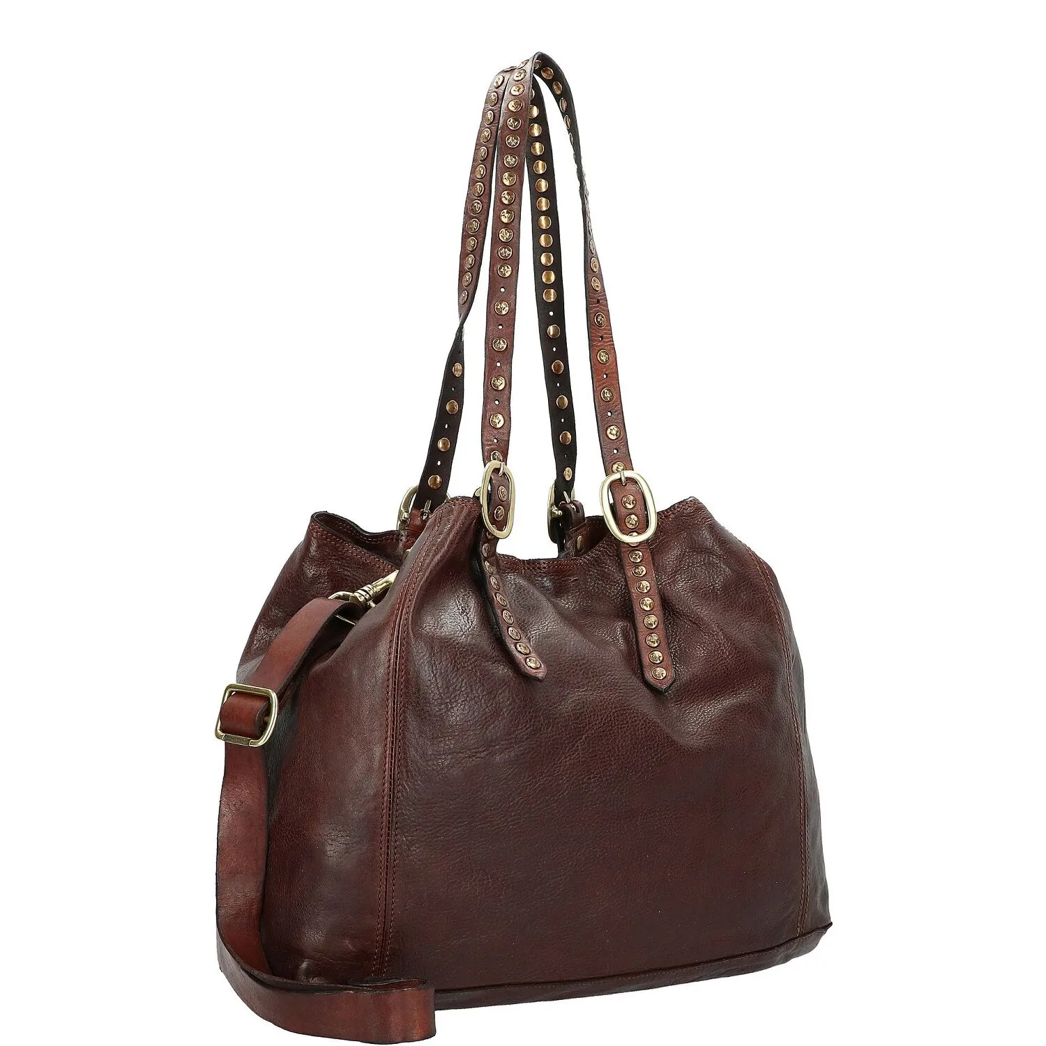 Campomaggi Borsa a tracolla in pelle 41 cm