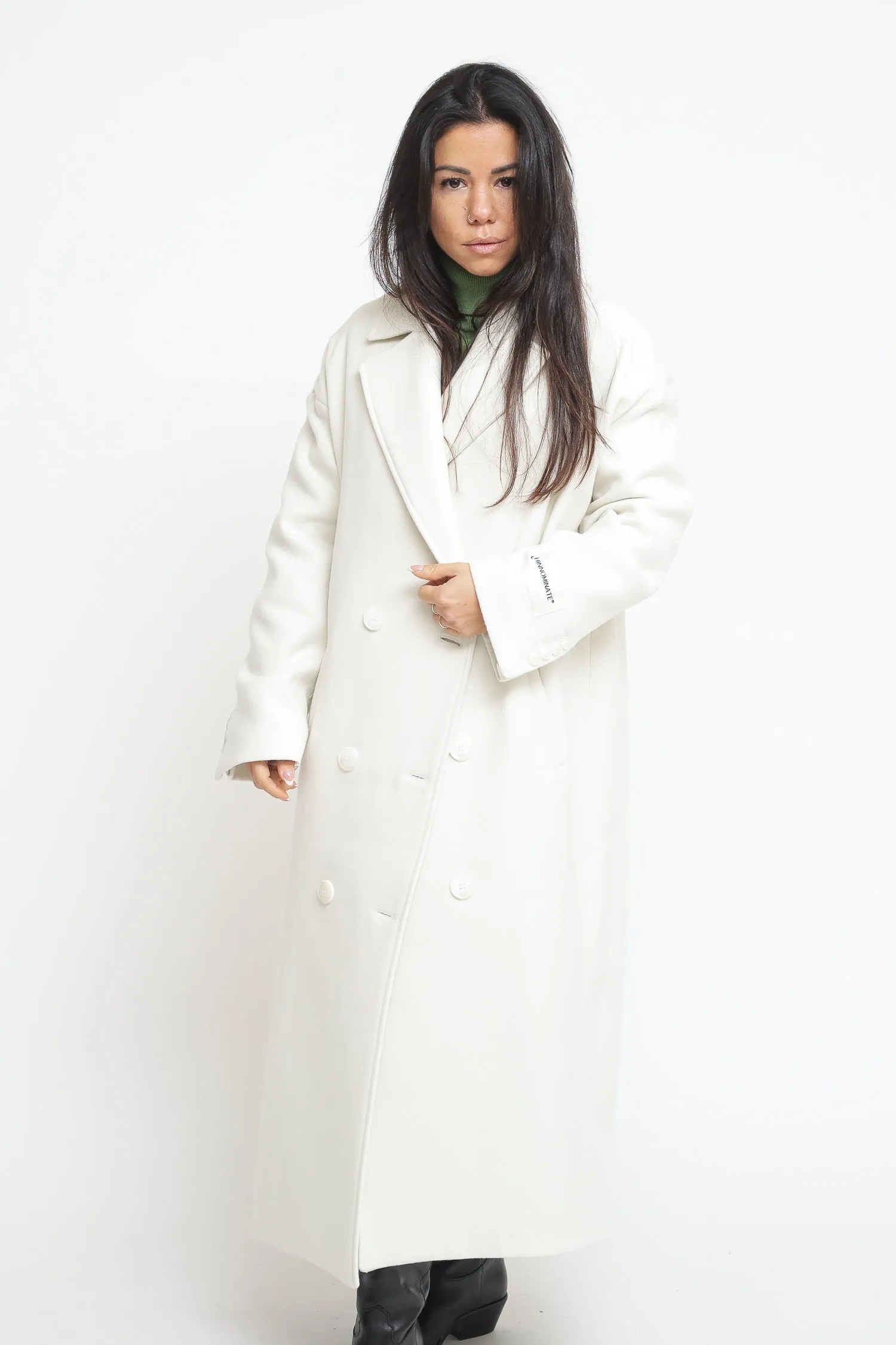 Cappotto Doppio Petto - Bianco Burro