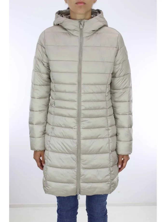 Cappotto lungo con cappuccio Camille