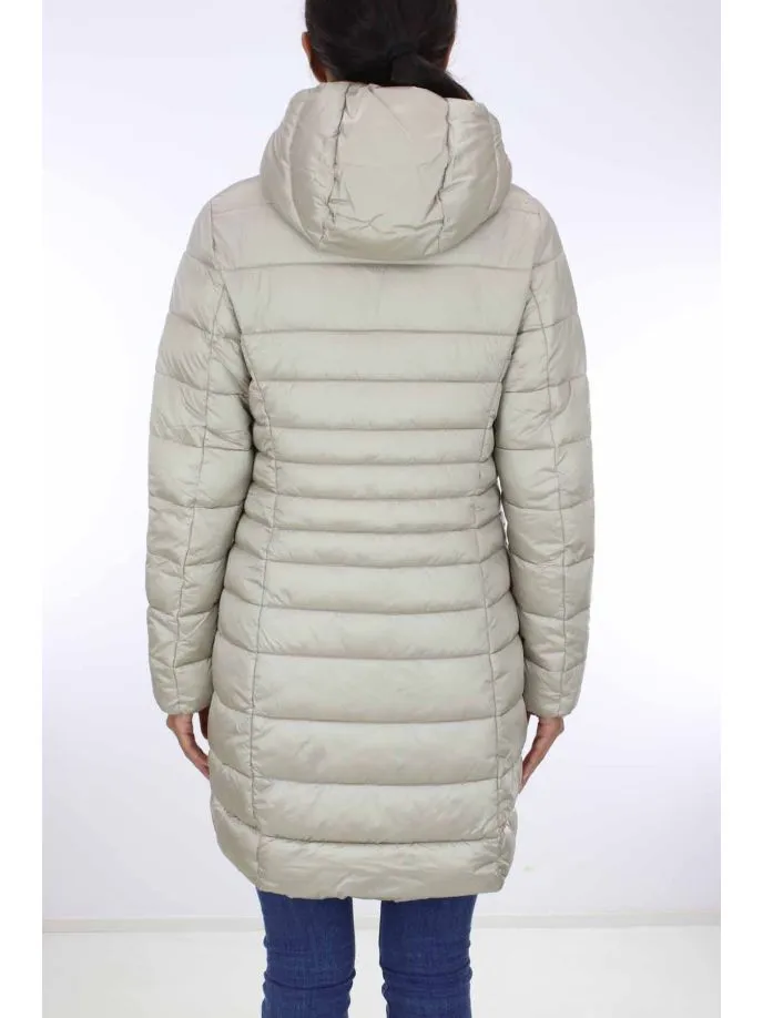Cappotto lungo con cappuccio Camille