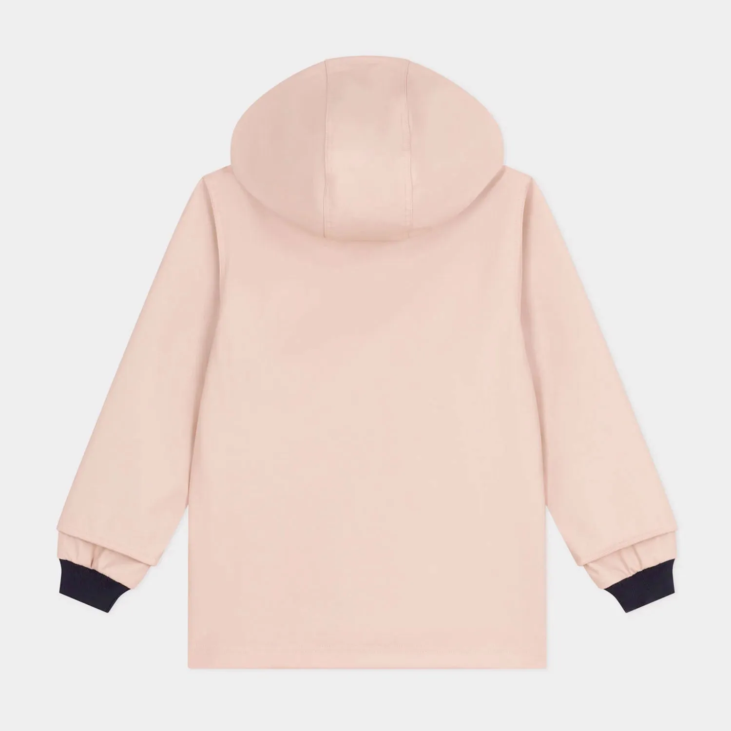Cappotto Rosa Con Effetto Pelle Bambina