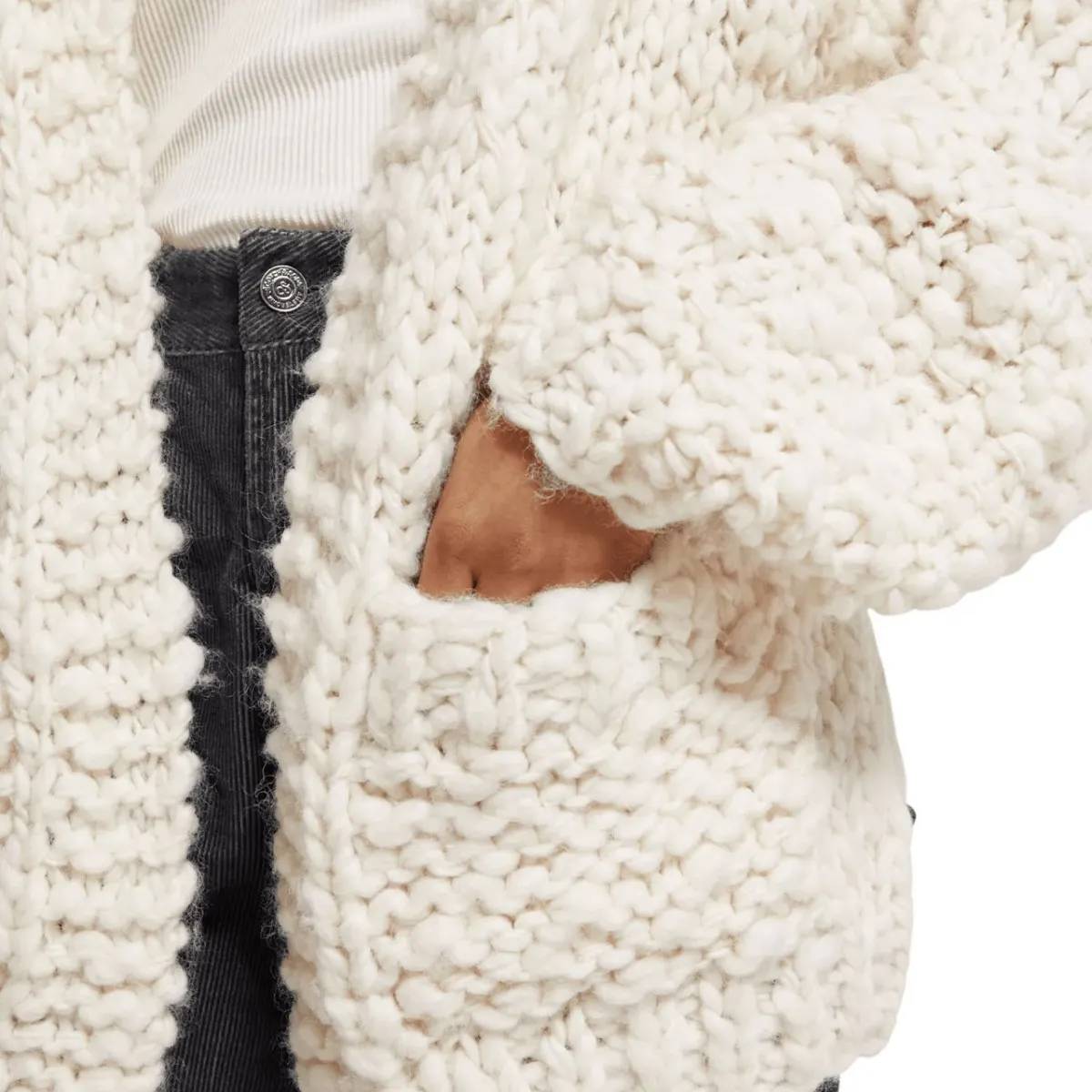 Cardigan In Maglia