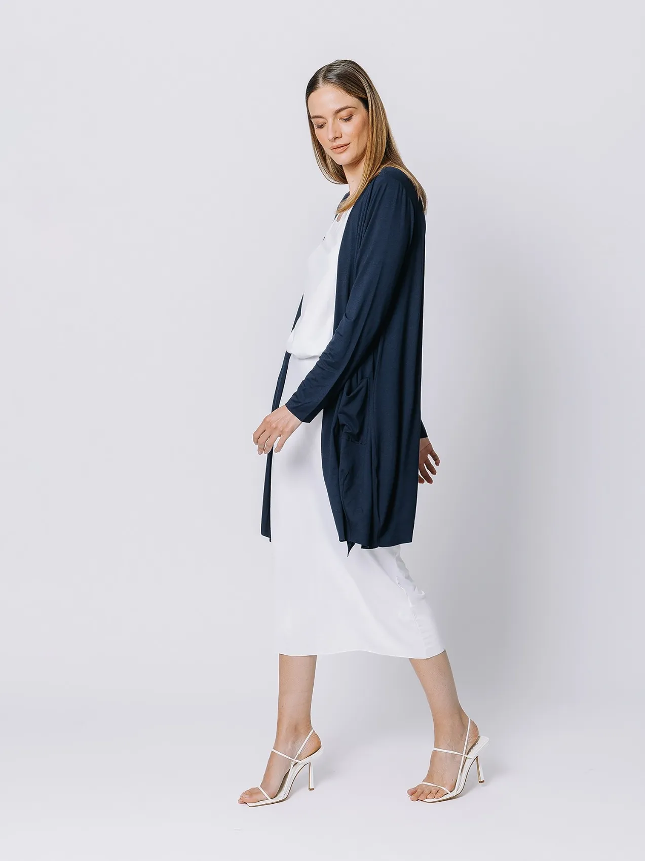 Cardigan lungo BLU