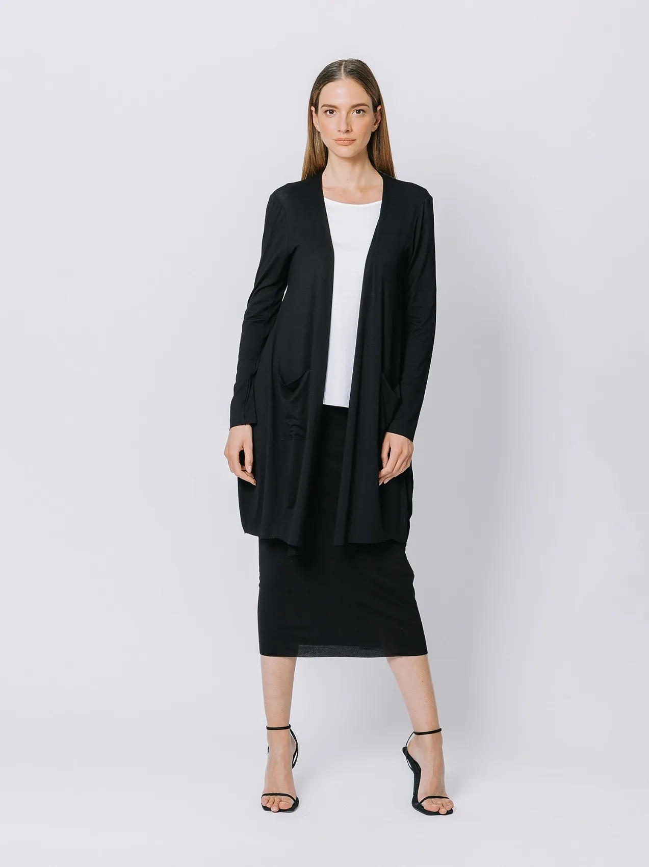 Cardigan lungo BLU