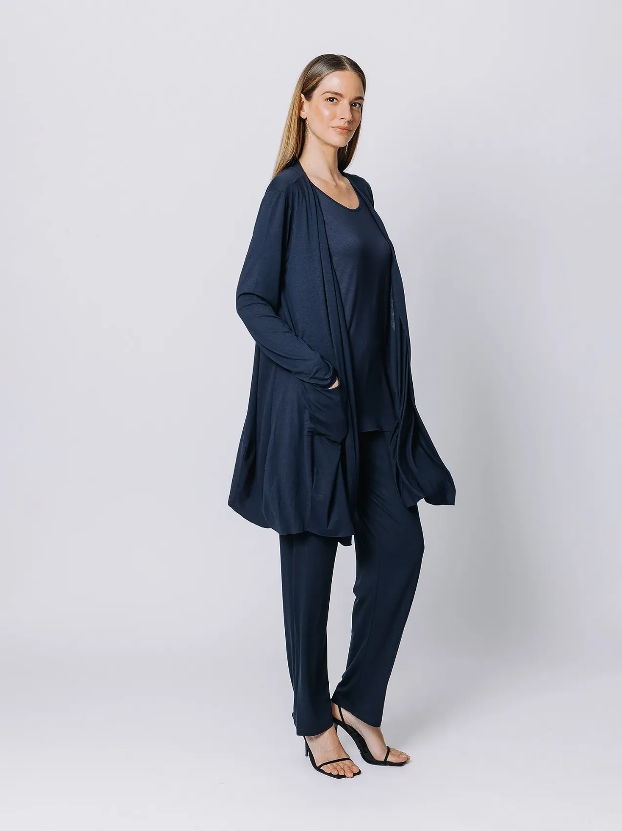 Cardigan lungo BLU