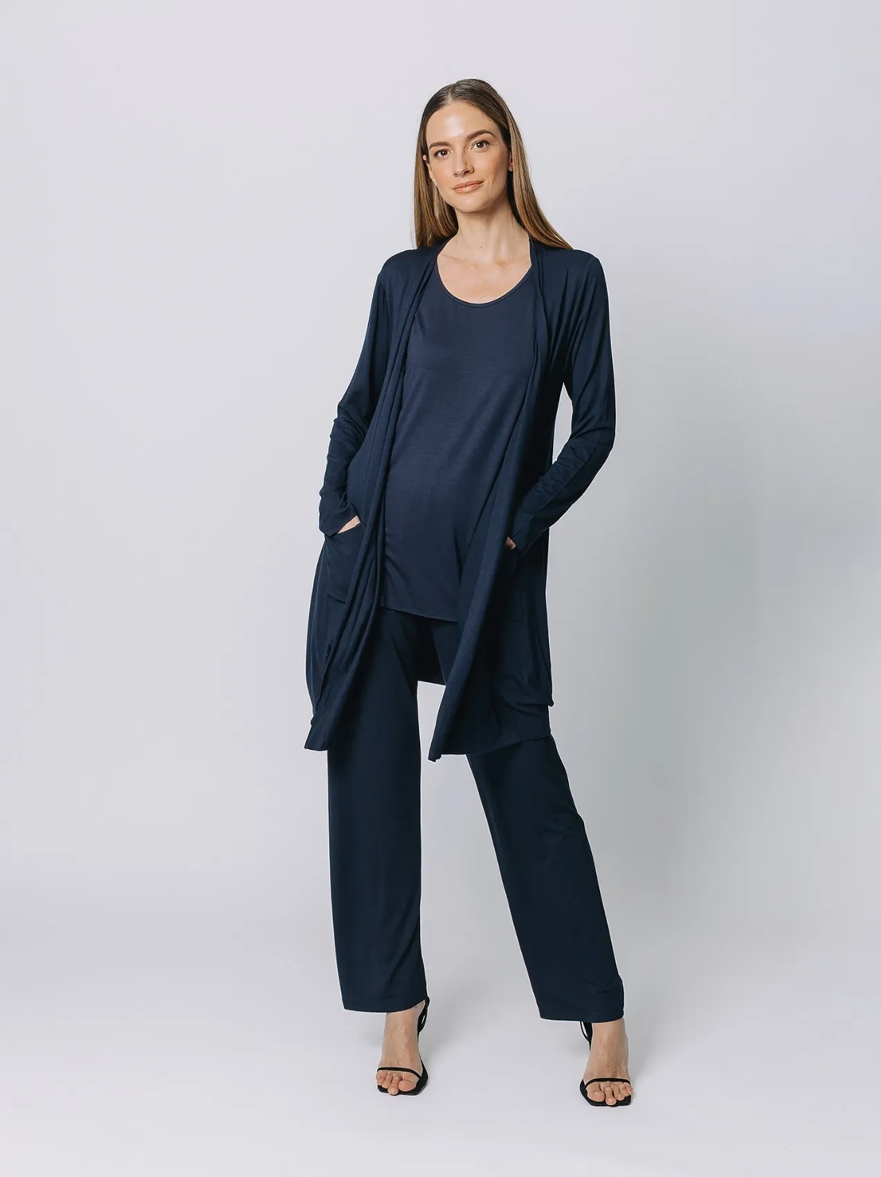 Cardigan lungo BLU