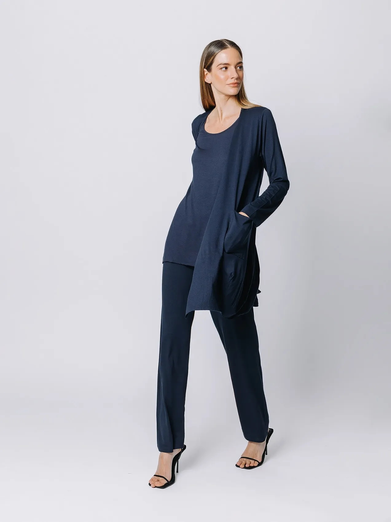 Cardigan lungo BLU