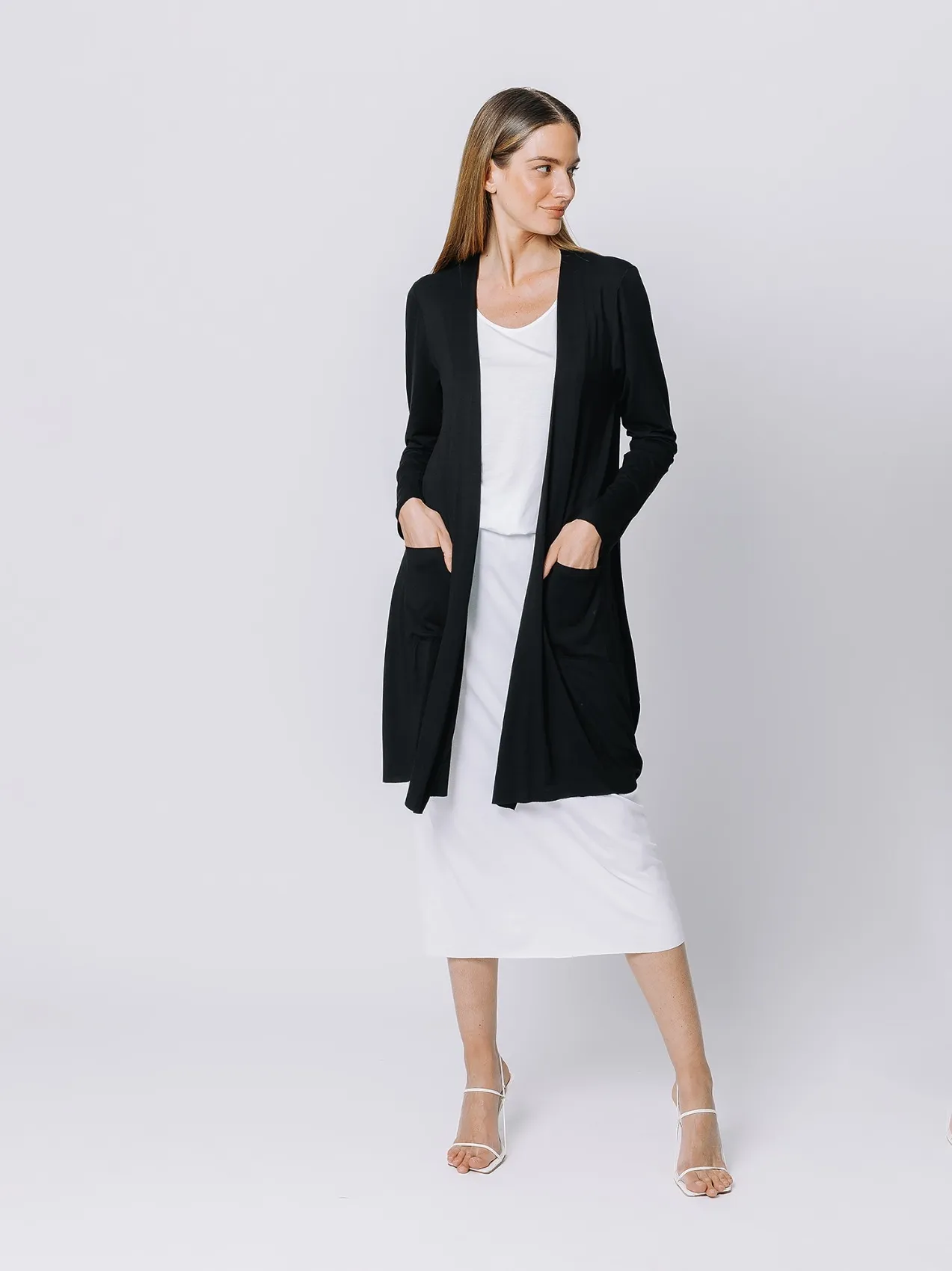 Cardigan lungo BLU