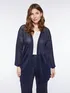 Cardigan lungo lurex