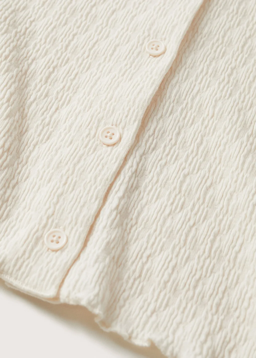 Cardigan texture cotone