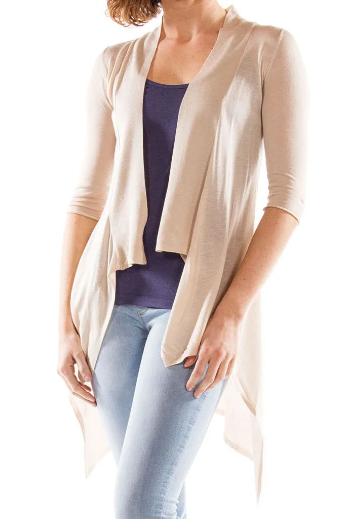 Carrera  ---------    ------------Cardigan lungo - Beige