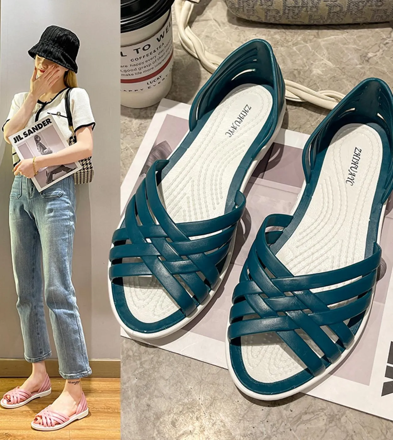 Ciabatte Sandali Scarpe Sandali Donna 2023 Scarpe Donna Estate Trasparente