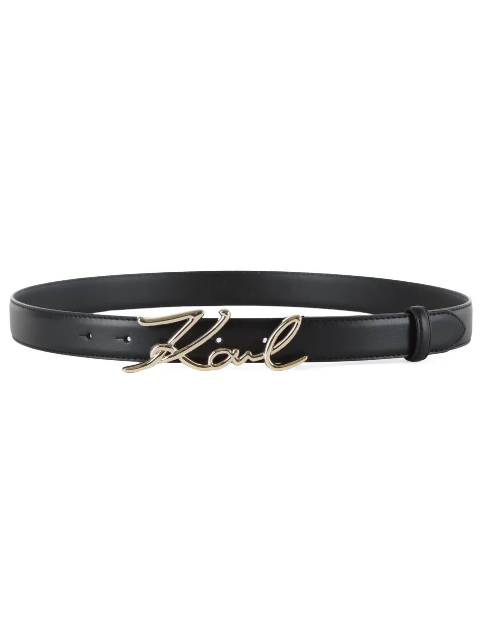 Cintura in pelle K/SIGNATURE